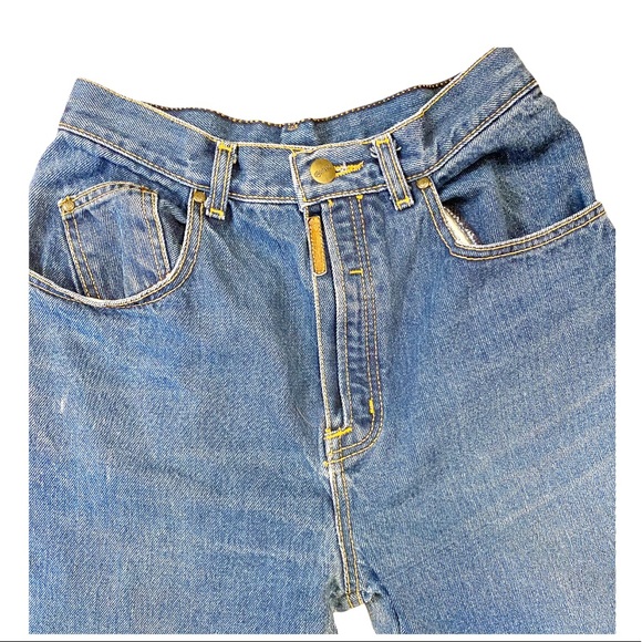 Vintage (80s) PS Gitano High Waisted Jeans Size 6 Short (Waist 27) - Picture 3 of 8